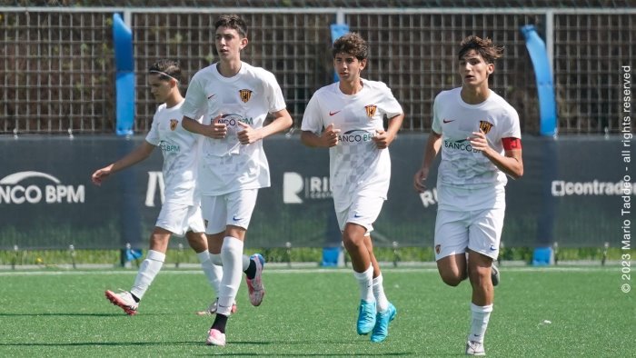 under 15 il benevento rifila sei reti al pineto