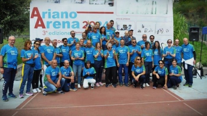 bitonto e caivano sul podio dell ariano arena sport aggregazione e amicizia