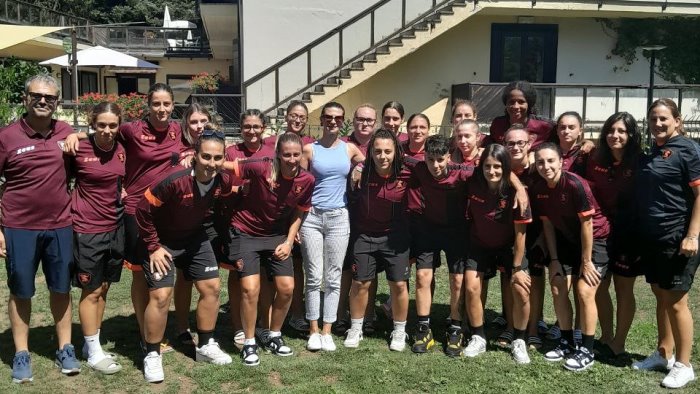 salernitana femminile la gelbison si prende il derby