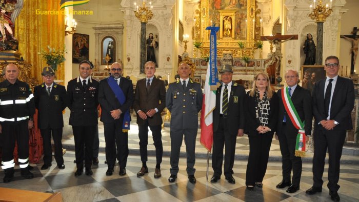 avellino la guardia di finanza celebra il suo patrono san matteo