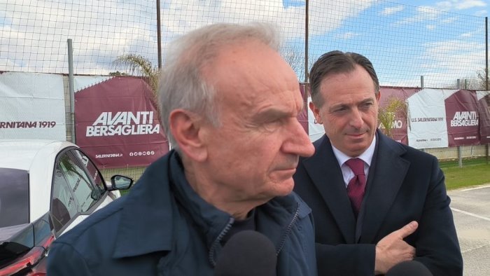 salernitana petrucci consiglia iervolino torni allo stadio ama il club