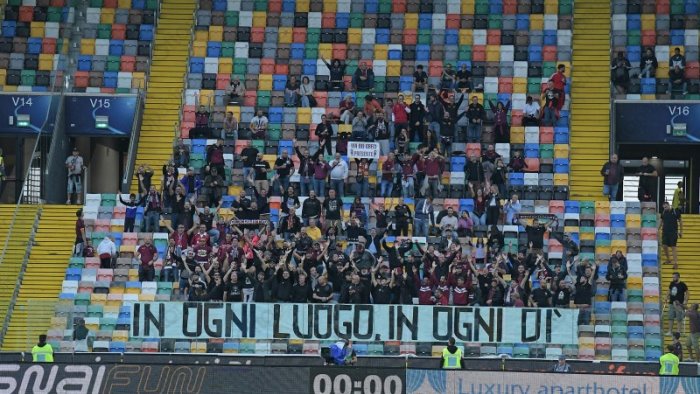 salernitana la carica dei 181 anche in friuli e passione granata