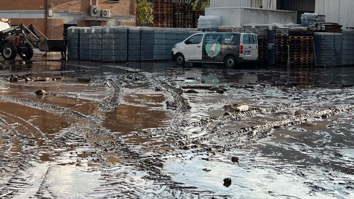 maltempo nel sannio si contano i danni a solopaca e zone limitrofe foto