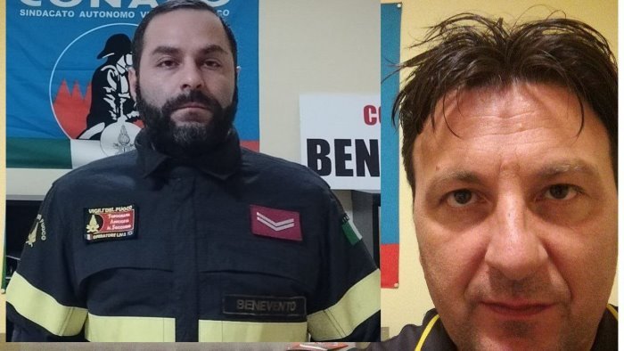 bellizzi nuovo comandante vigili del fuoco di benevento gli auguri del conapo