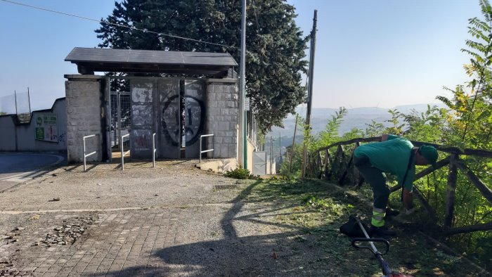 ariano ordine e decoro dentro e fuori lo stadio renzulli