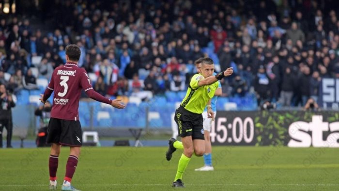 salernitana catanzaro fischia marinelli spettri del derby con il napoli