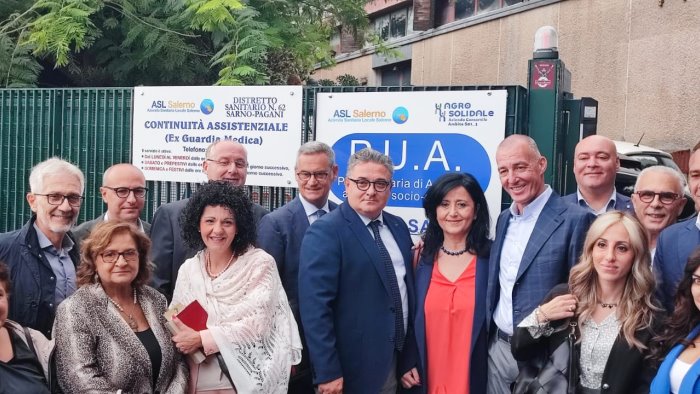 san marzano sul sarno inaugurate le porte uniche d accesso