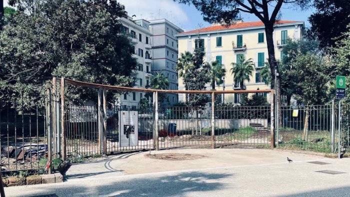 napoli parco mascagna dovrebbe riaprire il 13 dicembre prossimo