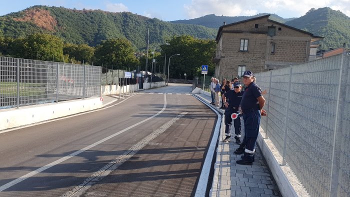 mercato san severino messa in sicurezza e allargamento del ponte di via torrione