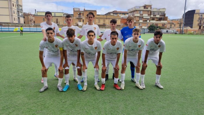 under 15 il benevento stende il foggia con un tris