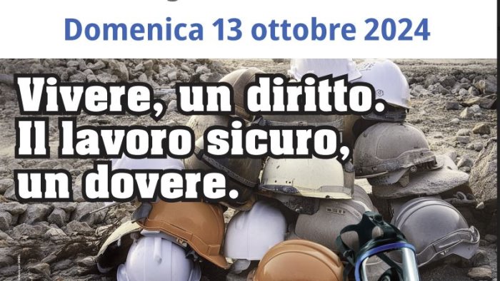 giornata nazionale per le vittime degli incidenti sul lavoro messa e corteo