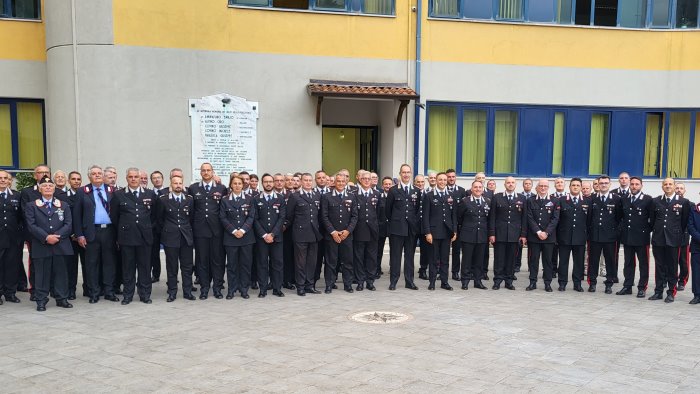 il generale di corpo d armata marco minicucci visita l arma irpina