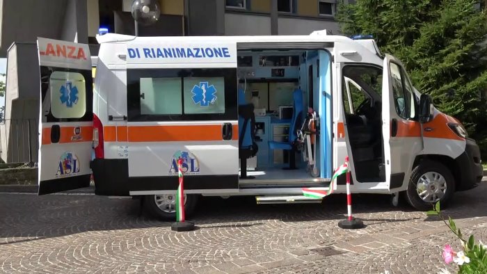 ariano benedetta e inaugurata la nuova ambulanza di ultima generazione