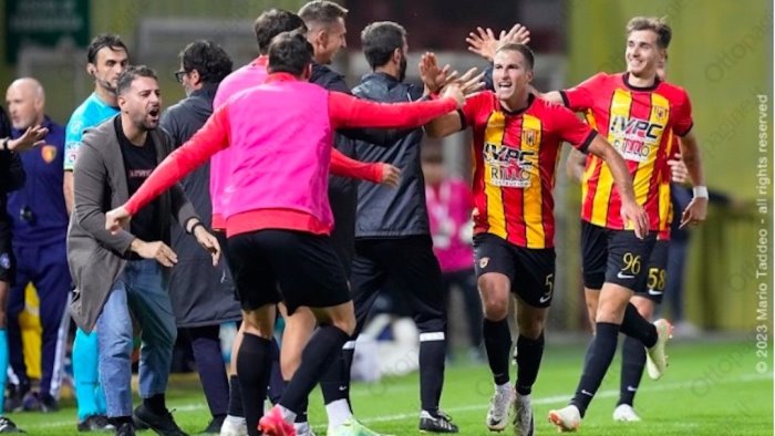 benevento potenza in campionato supremazia giallorossa