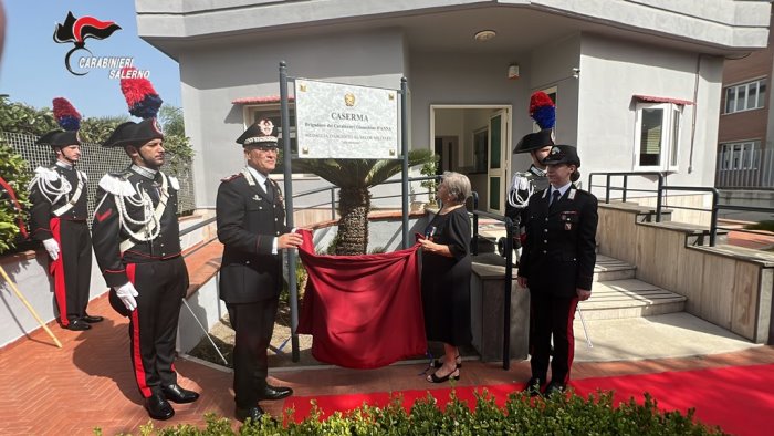 angri la caserma dei carabinieri intitolata al brigadiere gioacchino d anna