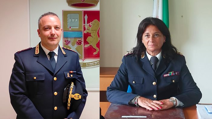 avvicendamento in polizia arrivano i nuovi dirigenti in due commissariati