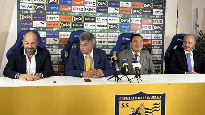 juve stabia vicinanza la serie b e un viatico per tutta la nostra citta